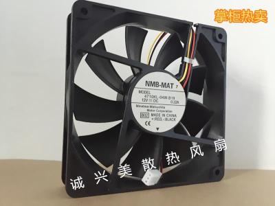 Original NMB 4710KL-04W-B19 12V 0.22A 12CM Mute Chassis Fan Computer