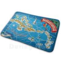 Margaritaville St. Somewhere พรมกันลื่นนุ่มพรมเบาะ Margaritaville St ที่ไหนสักแห่งเขตร้อนจิมมี่บุฟเฟ่ต์