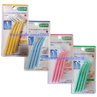 GUM Pros Interdental Brush L type แปรงซอกฟัน สำหรับพกพา ทรง L