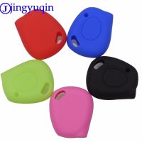 【cw】 jingyuqin 1 Btns Silicone Key Case Cover For Renault Megane Scenic Clio Laguna Espace Twingo Kangoo Master Traffic Avaintime