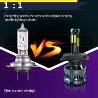 LEADTOPS 1 Pair 12000LM LED Car Headlight H4 H7 H11 H8 H1 9005 HB3 9006 HB4 9003 HB2 Auto LED Headlight 6000K LED Fog Light 110W 12V