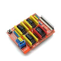 ชิ้นส่วนเครื่องพิมพ์3D ไดรเวอร์ A4988 CNC Shield บอร์ดขยายสำหรับ Arduino V3ช่างแกะสลัก3D Printer