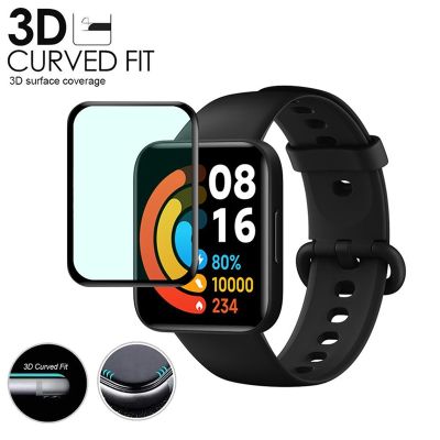 Screen Protector For Xiaomi Mi Watch 2019 Color Lite Soft Glass Protective Film For Redmi Watch 2 3 Lite Active Poco Watch Film