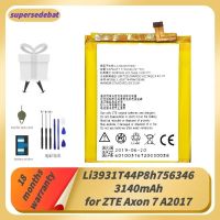 เครื่องสะสม Li3931T44P8h756346 Supersedebat สำหรับ Axon 7,อุปกรณ์สะสมแบตเตอรี่ A2017ชาร์จได้5.5นิ้ว