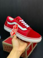 สุดเท่ห์!! รองเท้าผ้าใบ Vans Oldskool สุดคลาสสิค สินค้าถ่ายจากของจริง แถมฟรีดันทรงได้กล่องครบSetตามภาพ