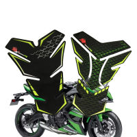 สำหรับ Kawasaki Nijia 650R Nijia650R รถจักรยานยนต์คาร์บอนไฟเบอร์การใช้ถัง Protector 3D ถังแก๊ส Protector Pad การใช้ฝาครอบสติกเกอร์