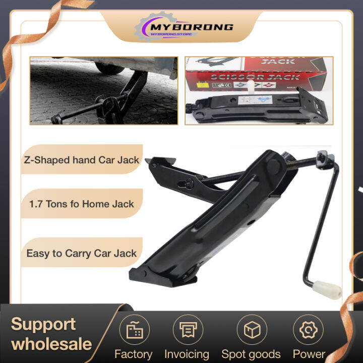 ️Jack Conti Kereta Car Jack Tayar Pancit Mudah Dan Cepat Z shaped hand