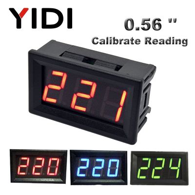 0.56 39; 39; AC 30 500V 0 600V AC Digital Voltmeter DC 3.5 30V DC 0 100V Red Green Blue LED Display Voltage Meter Tester Detector