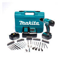 MAKITA DDF453SFX1 สว่านไขควง 18V 3A + ( ACC 74 PCS )พร้อมแบตเตอรี่ Li-ion 18V 3.0Ah รุ่น (BL1830B) 2 ก้อน และที่ชาร์จแบตเตอรี่ รุ่น DC18SD (ของแท้)