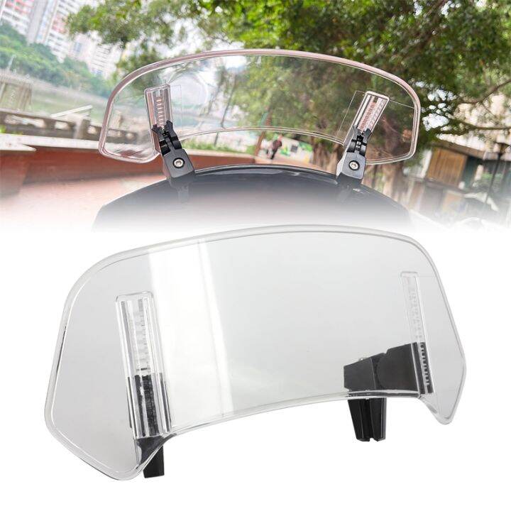 Motorcycle Windshield Extension Adjustable Spoiler Deflector For BMW R1200GS F750GS F850GS F900R