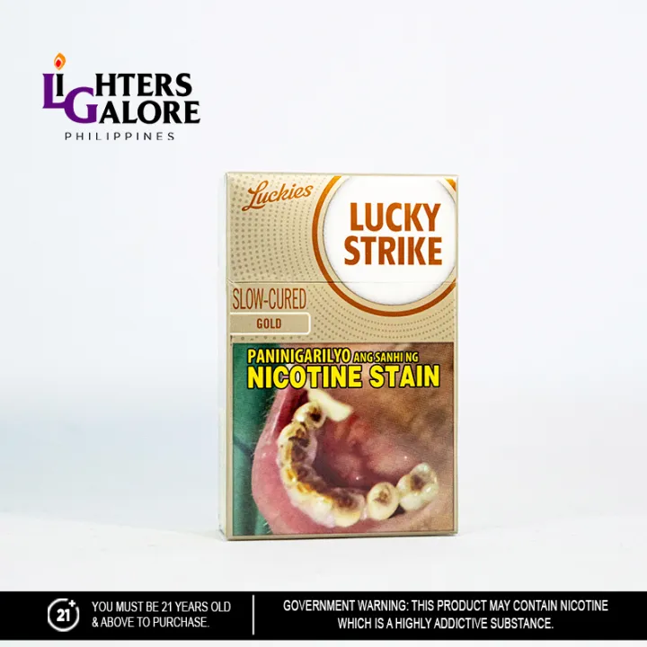 Lighters Galore LUCKY STRIKE GOLD (PACK) Lazada PH