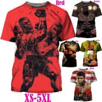 in stock 2023 Design New Fashion Mike Tyson Printed 3D T-Shirt Funny Men Summer Casual Tops Tee，Contact the seller to customize the name and logo for free