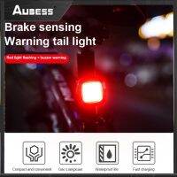 Bicycle Light Smart Brake Sensing Taillights IPX6 Waterproof COB USB Charging Mountain Road Bike Tail Rear Lamp Bike Accessories