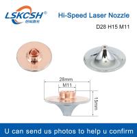 New Product LSKCSH 10Pcs/Lot  Hi-Speed Nozzle 1.0-5.0Mm Double Layer  For Fiber Laser Cutting   Procutter Head 6000W 15000W BM115