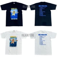 HGJ NR133 เสื้อยืดวงร็อค NIRVANA เนวานา เสื้อวง เสื้อยืดเนวานา เสื้อวินเทจ