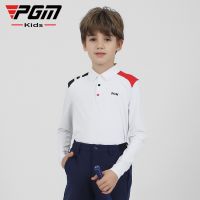 ♠○∈ PGM Children Golf Clothing Boys Long Sleeve T Shirts Comfortable Soft Skin Friendly Fashion YF544 Wholesale