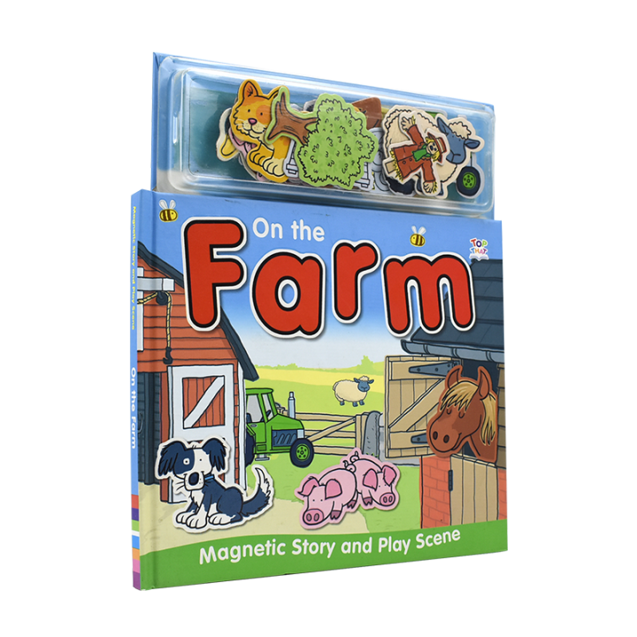 story and play scene on the farm understanding farm animals