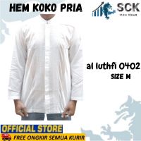 Al-luthfi Koko 0402 เสื้อแขนยาวลําลอง ปักลาย สําหรับผู้ชายชาวมุสลิม