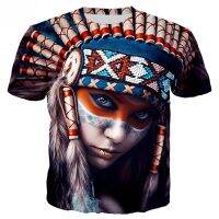 New Style 3D Print Funny Indians T Shirts Unisex plus size Streetwear Men T-shirt Indians Casual Couples Tops