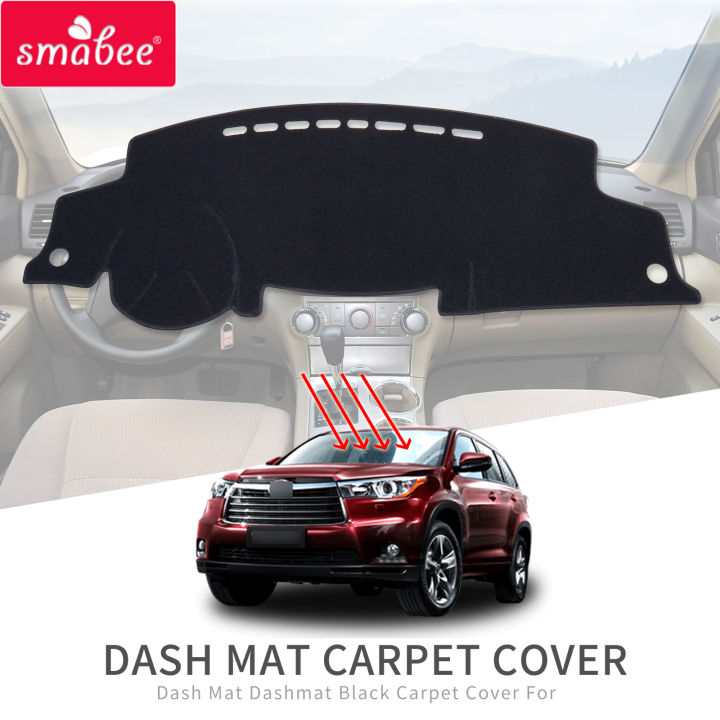 smabee-car-dashboard-pad-cover-for-toyota-kluger-highlander-2008-2013-anti-slip-dash-mat-dashmat-car-accessories