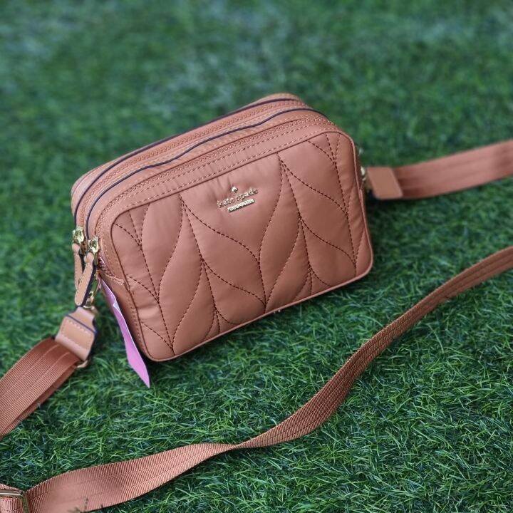 Guaranteed Authentic Kate Spade Ellie Double Zip Women's Nylon Camera