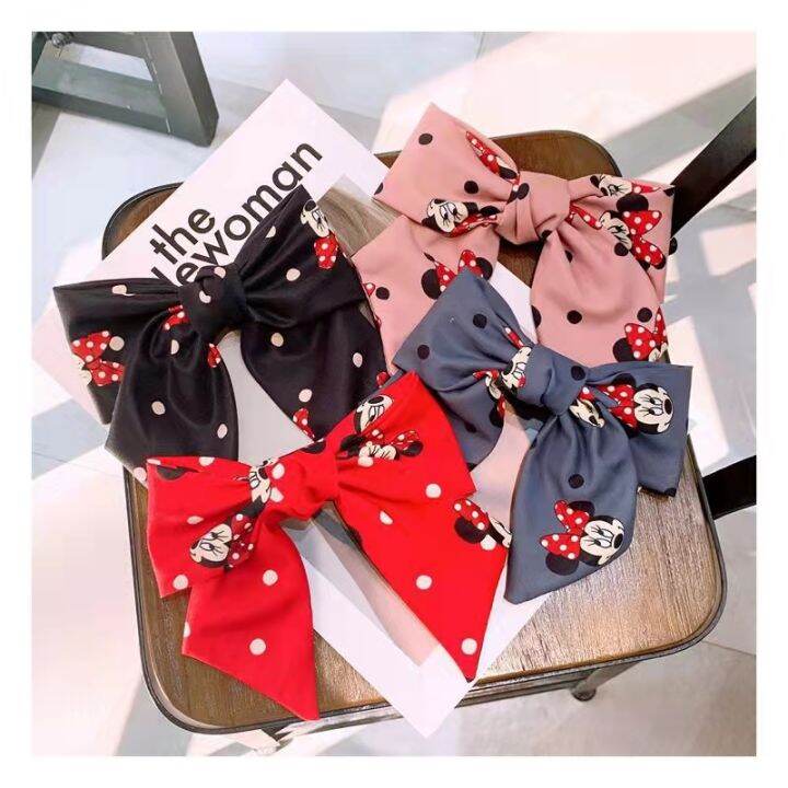 New fashion hair beauty band Cartoon mickey mouse bow wild hairpin ...