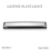 iBarod ไฟส่องป้ายทะเบียน ท้ายรถ รถบัส เบนซ์ 1 ชิ้น 24V ยาว 27cm สีเลนส์ใส สำหรับ Universal Bus Benz ปี 2010-2020