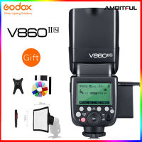 Godox V860II-N V860IIN GN60 I-TTLไฮสปีด 8000 วินาทีแฟลชS Peedlite W/แฟลชสำหรับกล้องNikon DSLR