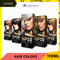 Dipso Hair Color 110ml. ดิ๊พโซ่ แฮร์ คัลเลอร์ 110มล. (S1,S2,S3,S4,S5,S6,S7,S8,S9,S10,S11,S12,S13,S14,S15,S16,S17,S18,S19,SP20,Sp21,Sp22,SP23,Sp24,S25,SP26,SP27,SP28) (Black,Dark Brown,Ash,Blond,Golden,Mahogany,Copper,Silver,Coffee)