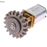 Renk แรงบิดขนาดใหญ่ความเร็วต่ำ1:212 48-96รอบต่อนาทีสำหรับรถ RC DC 3-6V N20โลหะขนาดเล็กพร้อมมอเตอร์เกียร์