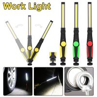 10W COB LED Camping Tent Lamp Flashlight USB Rechargeable LED Torch Magnetic Working Folding Hook Lights Outdoor Lanterna