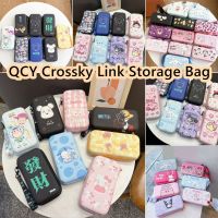 READY STOCK! For QCY Crossky Link Bone Conduction Headphones Case Simple and fresh for QCY Crossky Link Portable Storage Bag Carry Box Pouch