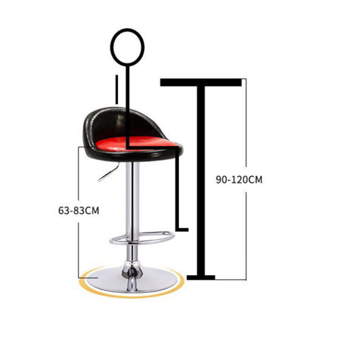 yifeng-เก้าอี้บาร์สไตล์โมเดิร์น-เก้าอี้บาร์-ปรับระดับได้-หมุนได้360-องศา-bt-997