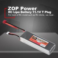 GOFT แบตเตอรี่สำรอง ZOP P Ower 11.1V 4500MAh 45C 3S 1P Lipo B Attery T ปลั๊กชาร์จสำหรับ RC Racing D Rone Q Uadcopter เฮลิคอปเตอร์รถยนต์เรือ