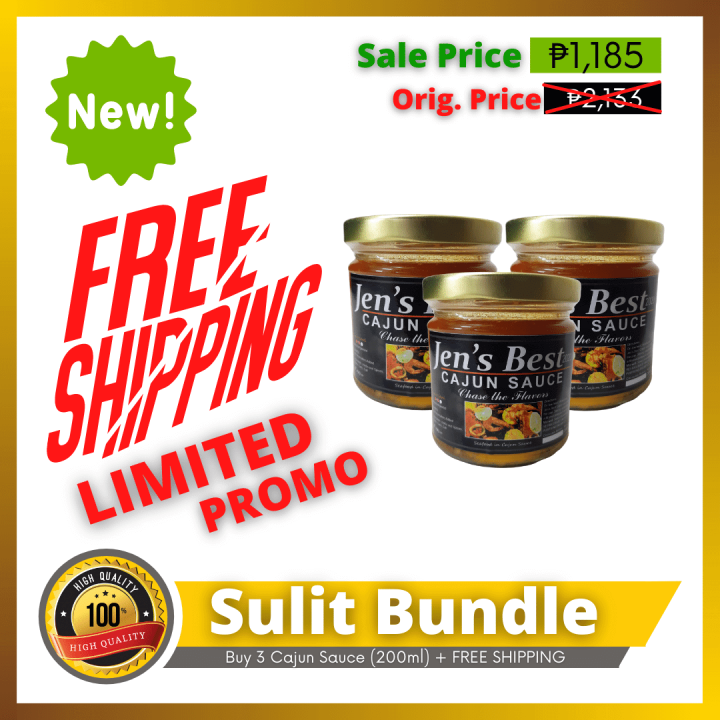 Cajun Sauce Sulit Bundle (Free Shipping) 3.0 Lazada PH