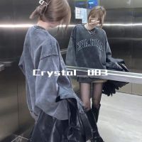 ♧ Crystal SS23 เสื้อกันหนว เสื้อแขนยา เสื้อฮู้ด สินค้ามาใหม่ เกาหลี ใส่สบายๆ ทรงหลวม สไตล์สปอร์ต GZSC5941