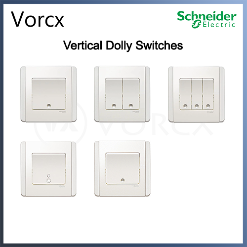 Schneider Neo Vertical Dolly Series White Switches & Sockets Lazada