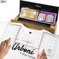 ♦๊ของแท้ จดสิทธิบัตร Urboni T-Shirt Ruler Guide ไม้บรรทัดมาร์คตำแหน่งเสื้อสกรีน Extra Large (Original Design)♂