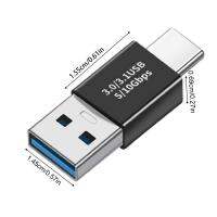 อะแดปเตอร์ Otg อเนกประสงค์ประเภท Usb ตัวผู้5Gbps C พร้อมตัวแปลงโทรศัพท์ Usb สำหรับ3.1ตัวแปลงชนิดพกพาไปเป็นเพศหญิง