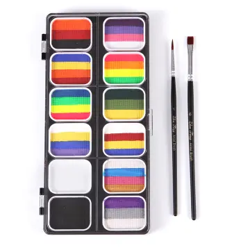 Watercolor Paint Set 30 Colors Set Professional Face Paint Kit