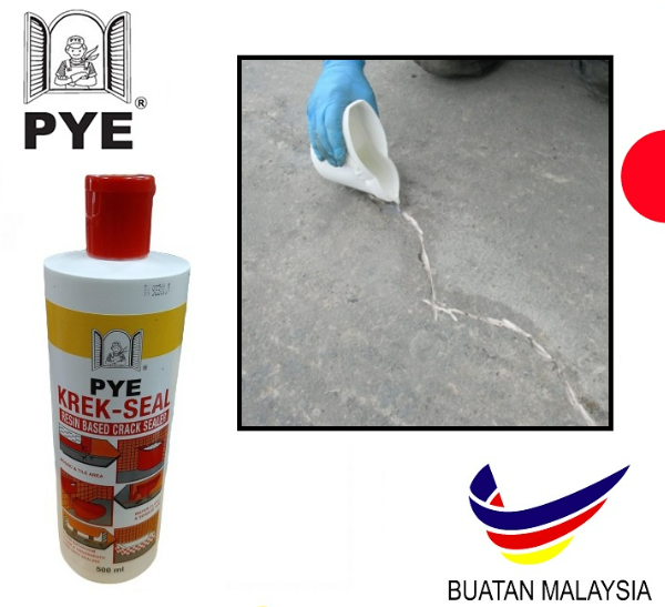 PYE KrekSeal 500ML Waterproof Liquid Resin Based Crack Sealer Repair