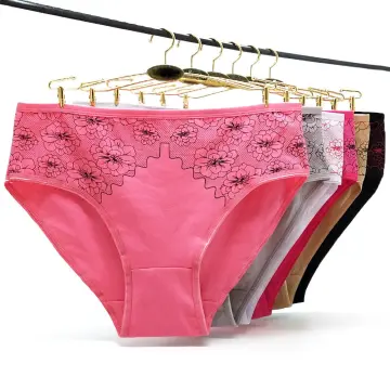 FallSweet 5Pcs/Lot! Women's Panties High Waist Cotton Panties