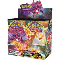 324pcs Pokemon Cards Tcg: Sword &amp; Shield Darkness Ablaze 36 Bags Sealed Booster Box Collection Trading Card Game Toys For Child