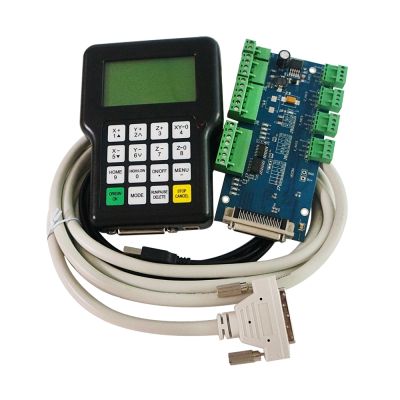 ❖✵✲ 3 Axis Wireless Channel DSP Controller 0501 System For CNC Milling Machine Engraver Router DSP0501 Handle Remote English Version