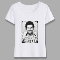 Narcos Pablo Escobar T เสื้อผู้หญิงฤดูร้อน Casual Hipster Swag เสื้อยืดตลก Novelty Tops Tees Tshirt ผู้ชายคุณภาพสูงเสื้อยืด