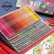 AICRANE Bộ Bút Chì Hòa Tan Trong Nước Màu Dầu Chuyên Nghiệp 48 72 120 160
