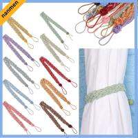 NANMEN Home Decor Practical Hold Modern Braided Tiebacks Curtain Holder Rope Tie Backs Satin Voile Strap