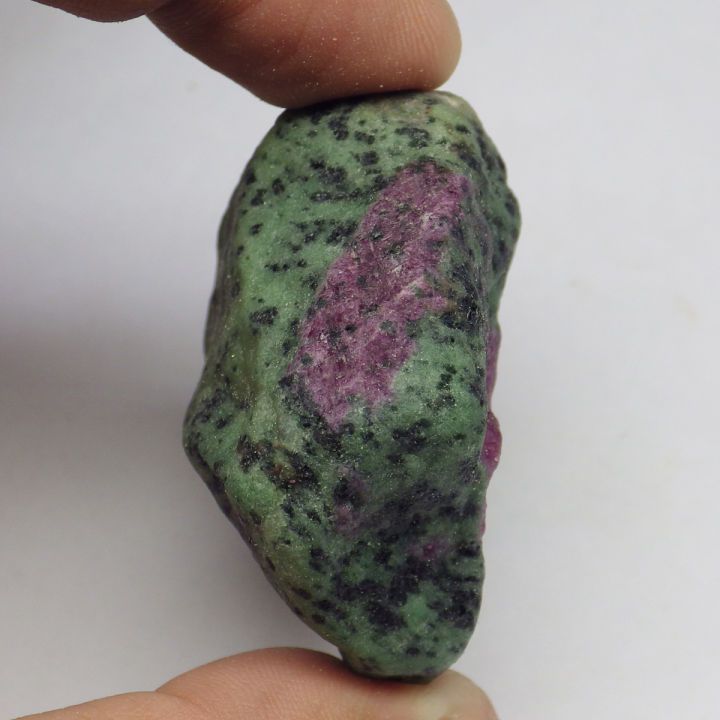 พลอย-ก้อน-รูบี้-ซอยไซต์-ธรรมชาติ-ดิบ-แท้-unheated-natural-ruby-in-zoisite-น้ำหนัก-483-กะรัต