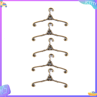 ? JCTTTY ? 5pcs Metal Doll ไม้แขวนเสื้อตุ๊กตาอุปกรณ์เสริมสำหรับ blyth 1/6 ob11ตุ๊กตาเสื้อผ้า4/6 5cm