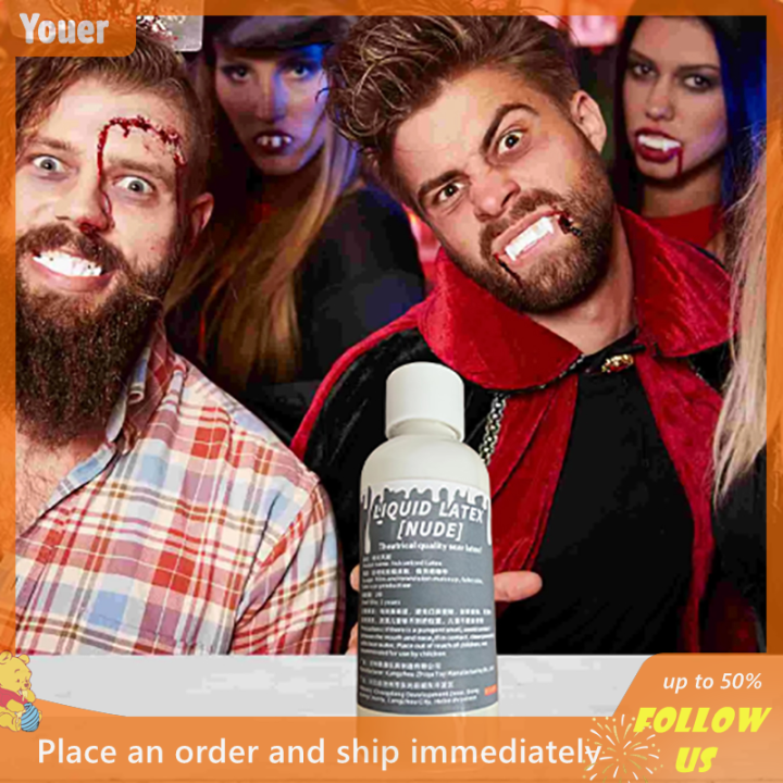 【Youer】 Makeupset Makeup Latex Halloween Makeup Set Halloween Liquid